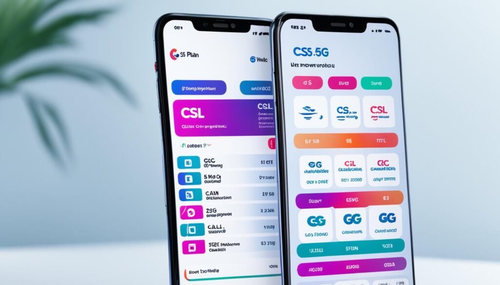 CSL 5G PLAN 網絡包組合