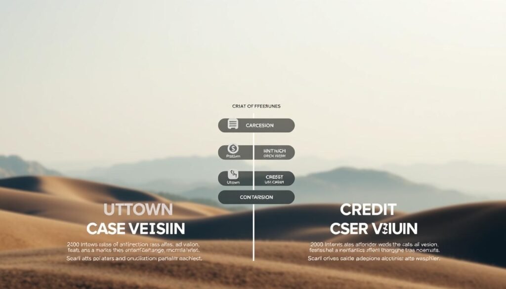 A high-quality visual comparison of UTown's cash version and credit version gambling platforms, showcased in a sleek, modern design. The foreground depicts the two platforms side-by-side, with clean typography highlighting their key differences. The middle ground features stylized icons and infographic elements to illustrate the contrasting features. The background is a soft, gradient-based landscape, creating a sense of depth and sophistication. Lighting is natural and diffused, accentuating the elegant, minimalist aesthetic. The overall mood is one of professionalism, clarity, and attention to detail, making it an ideal visual accompaniment to the article's subject matter. A high-quality visual comparison of UTown's cash version and credit version gambling platforms, showcased in a sleek, modern design. The foreground depicts the two platforms side-by-side, with clean typography highlighting their key differences. The middle ground features stylized icons and infographic elements to illustrate the contrasting features. The background is a soft, gradient-based landscape, creating a sense of depth and sophistication. Lighting is natural and diffused, accentuating the elegant, minimalist aesthetic. The overall mood is one of professionalism, clarity, and attention to detail, making it an ideal visual accompaniment to the article's subject matter.
