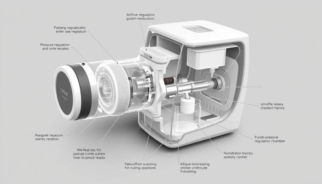 睡眠呼吸機原理展示